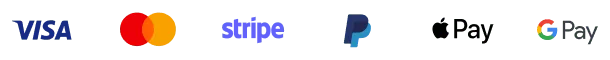 Accepted payment method logos