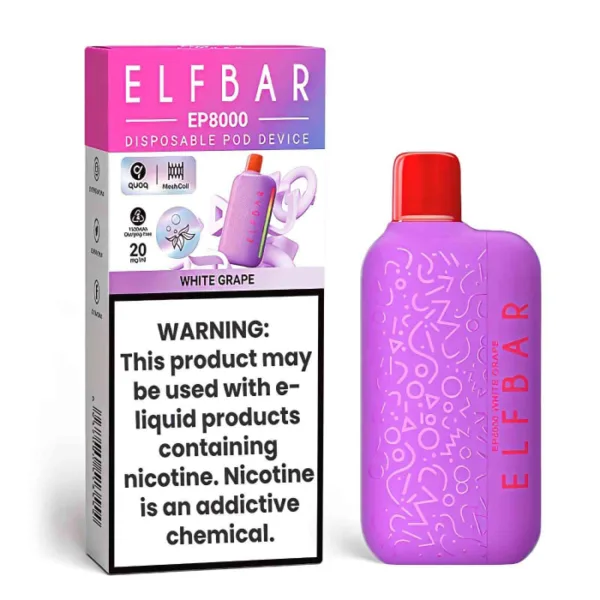 ELF BAR EP8000 Puffs Disposable Vape