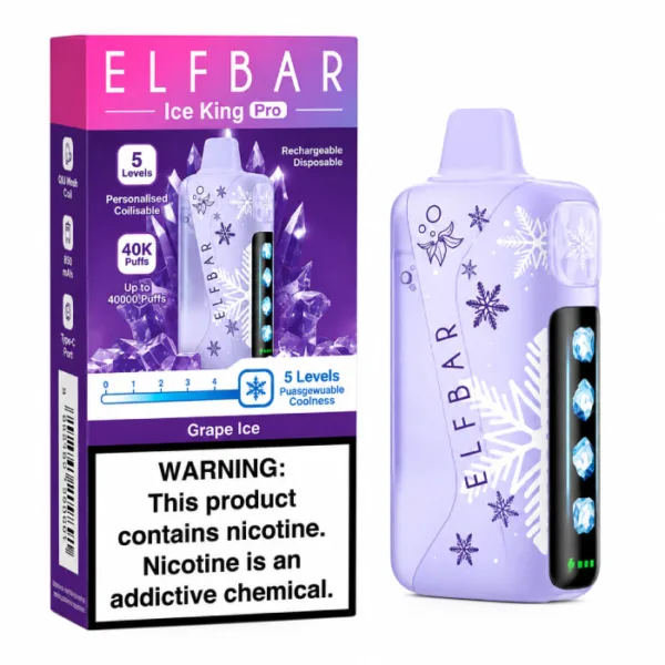 ELF BAR Ice King Pro 40000 Puffs Disposable Vape