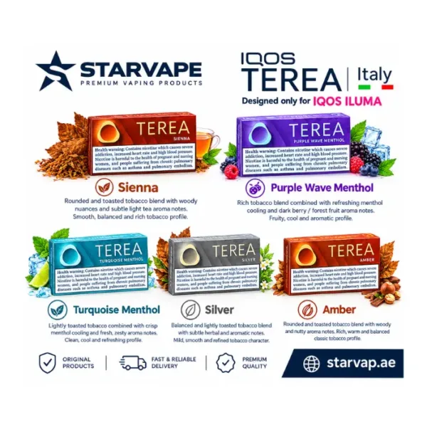 IQOS TEREA Italy Heated Tobacco Sticks