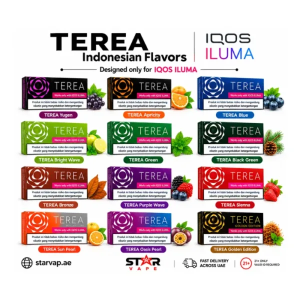 IQOS TEREA Indonesia Heated Tobacco Sticks