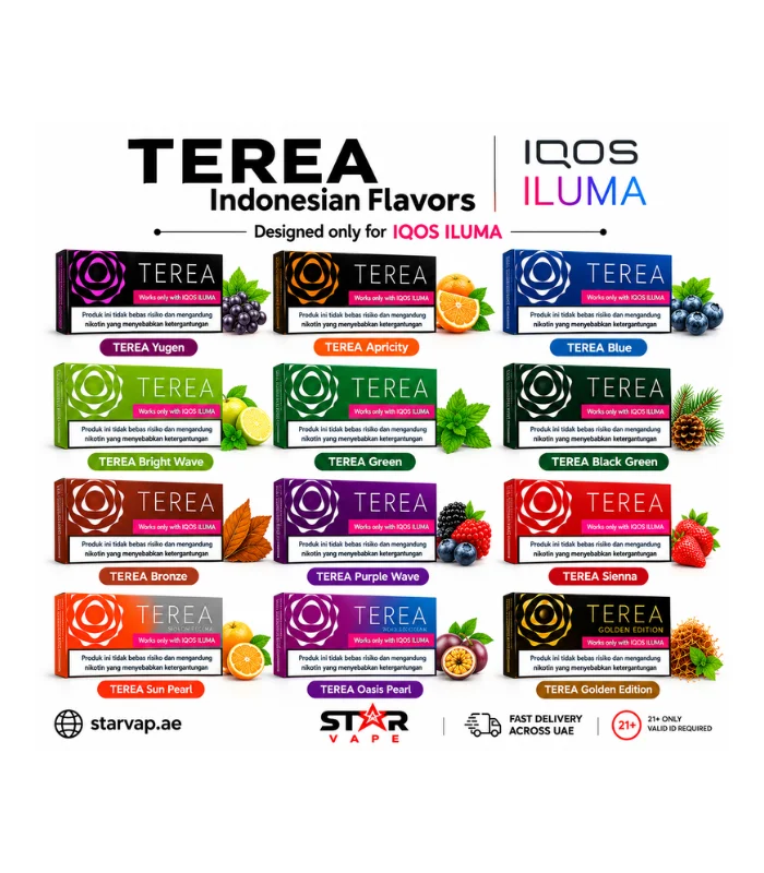 IQOS TEREA Indonesia Heated Tobacco Sticks