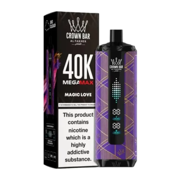 Crown Bar Al Fakher 40000 Puffs Mega Max Disposable Vape