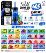 Crown Bar Al Fakher Hosh X 60000 Puffs Disposable Vape