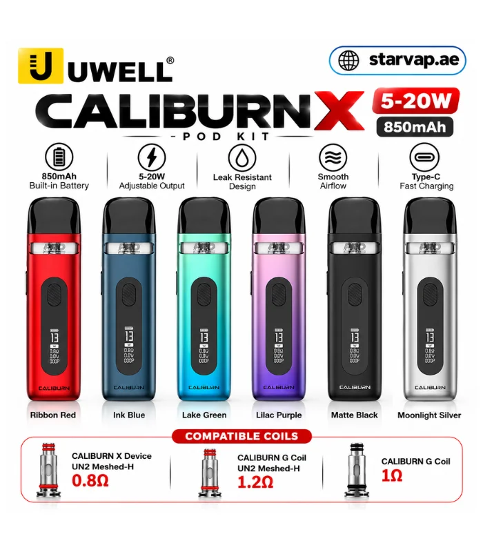 UWELL Caliburn X Pod System