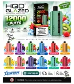 HQD Glazed 12000 Puffs Disposable Vape