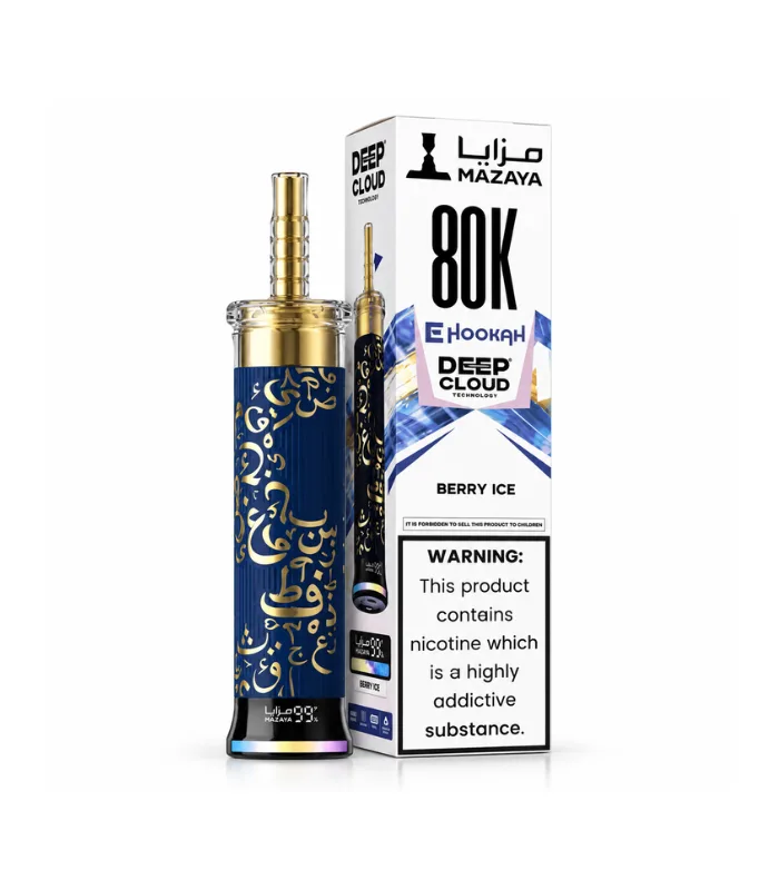 Mazaya Deep Cloud E-Hookah 80000 Puffs Disposable Vape