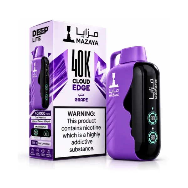 Mazaya Deep Lite Cloud Edge 40000 Puffs Disposable Vape