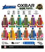 OXBAR Shisha 60000 Puffs Disposable Vape