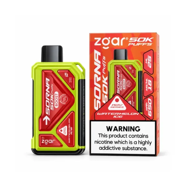 ZGAR Sorna Boost 50000 Puffs Disposable Vape