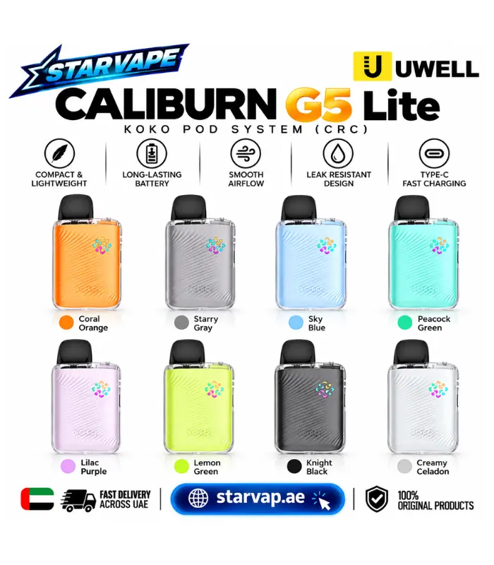 UWELL Caliburn G5 Lite KOKO Pod Kit