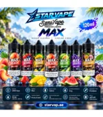 Sams Vape Max 120ml Freebase E-Liquid