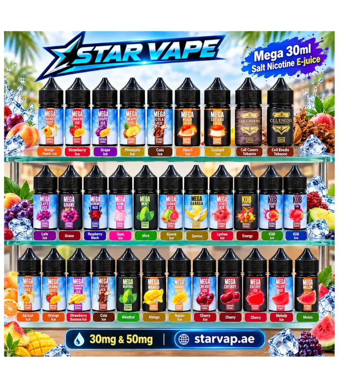 MEGA Saltnic 30ml E-Liquid