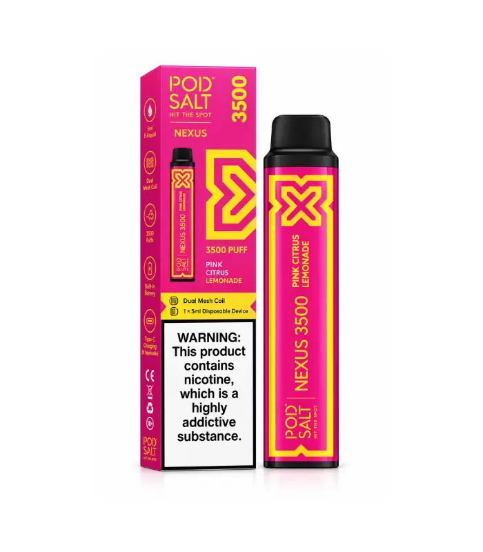 PODSALT Nexus 3500 Puffs Disposable Vape