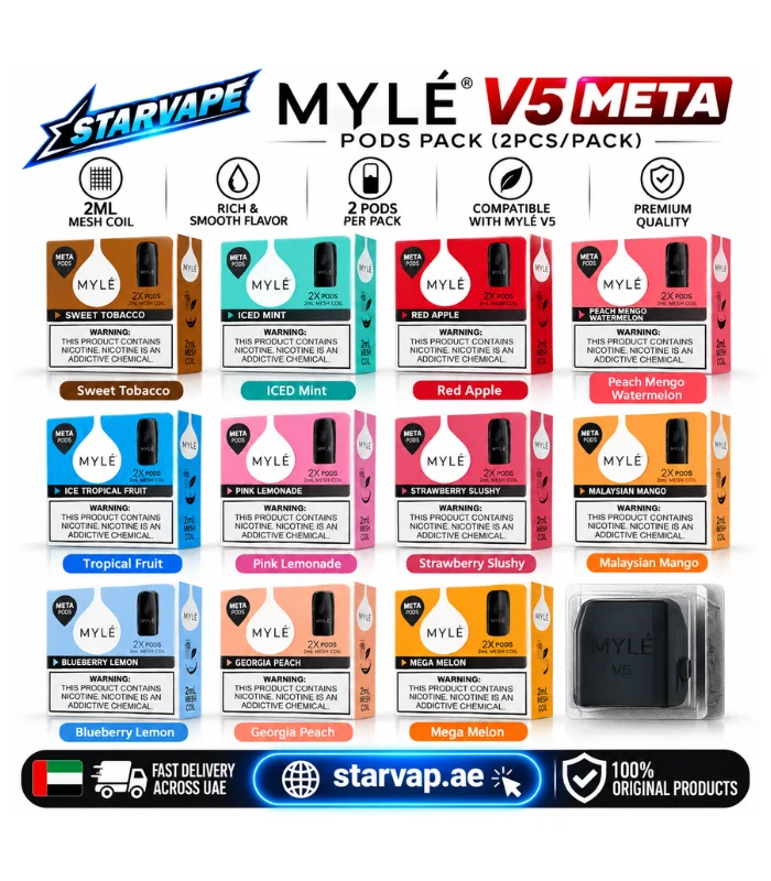 MYLE V5 Meta Pods, Pack of 2