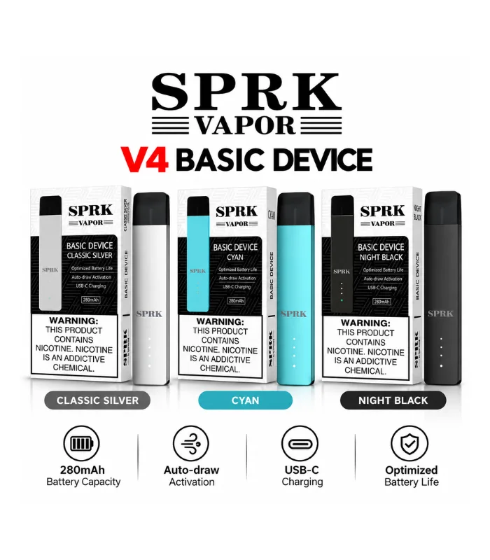 SPRK Vapor Device for MYLE V4