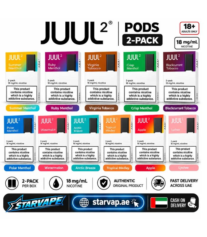 JUUL 2 Pods, Pack of 2