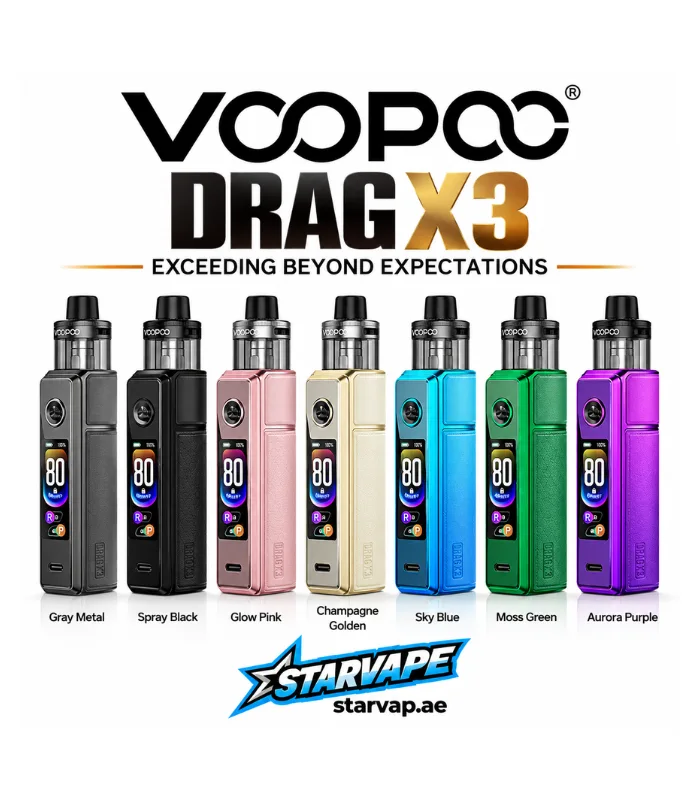 VOOPOO Drag X3 80W Pod Kit